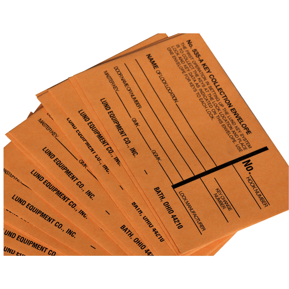 535-A Key Collection Envelopes (pack of 100)