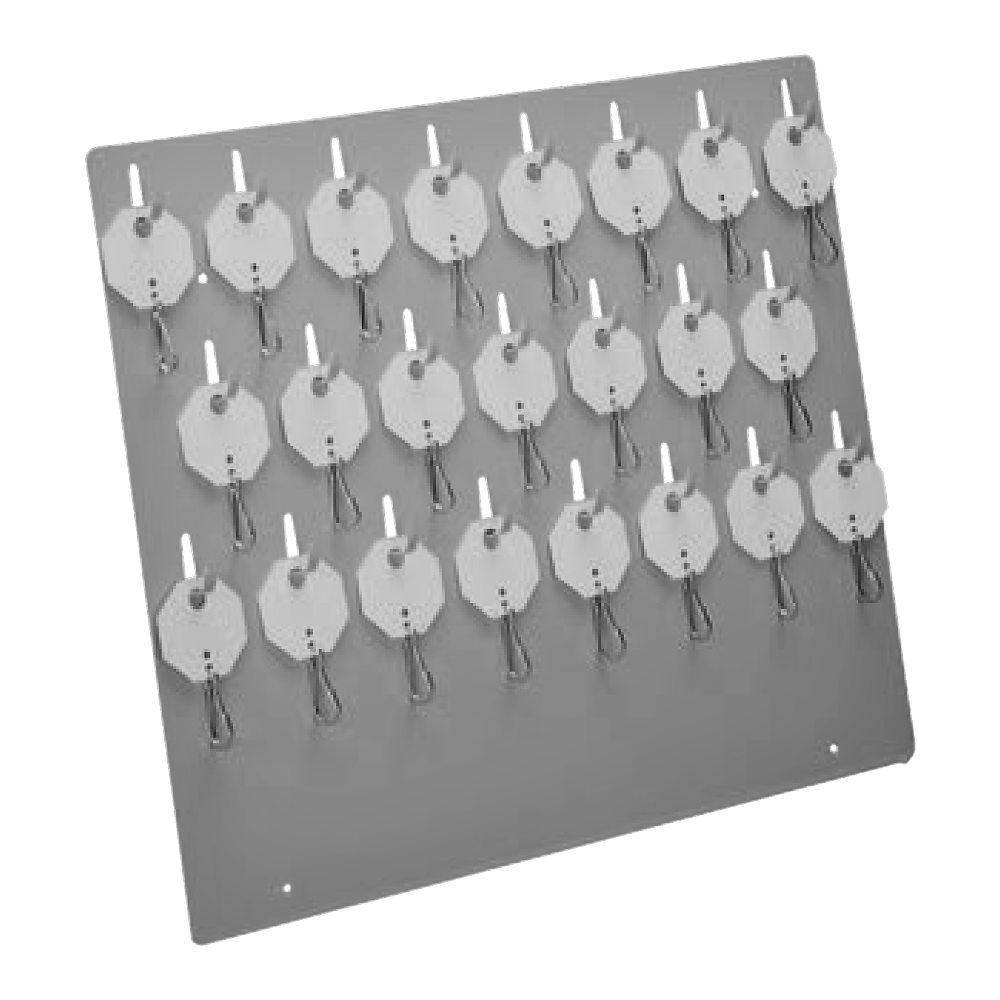Lund 23-Key Wall Key Panel – Easy Lund Key Cabinets